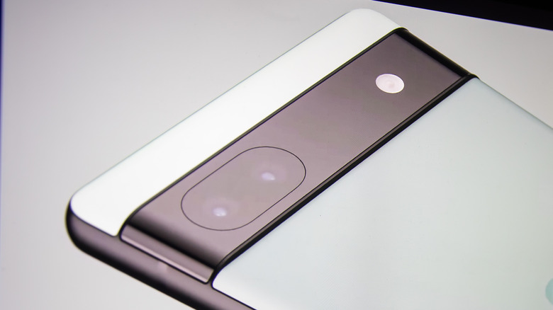 Pixel 6A on display