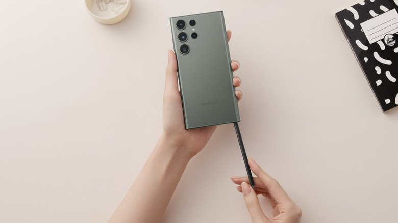 Samsung Galaxy S23 Ultra with S Pen