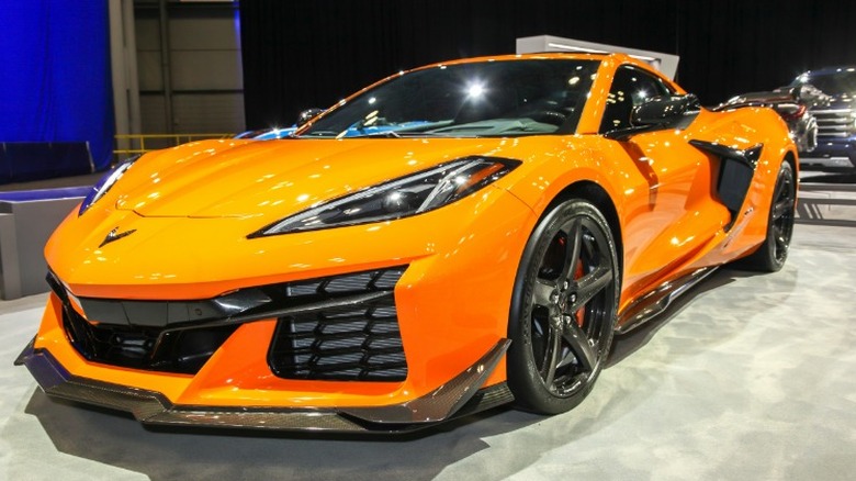 Chevrolet Corvette Z06 in car show