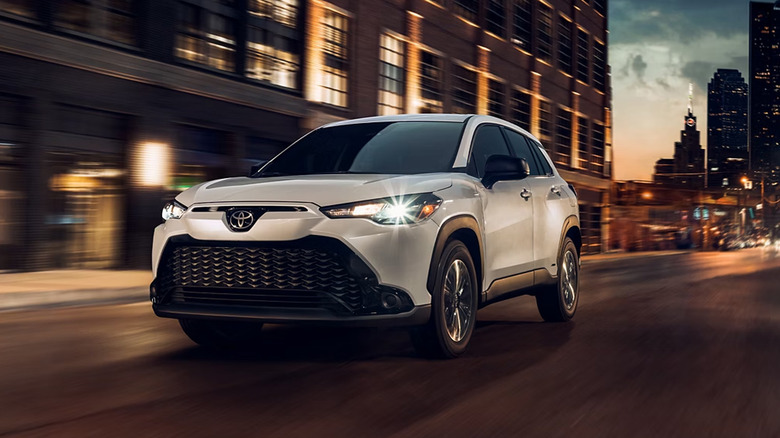 toyota corolla cross hybrid suv