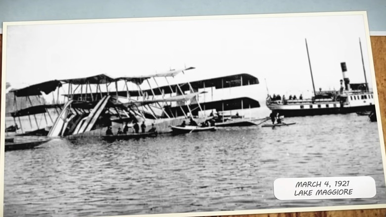 Caproni Ca.60 Transaereo crash