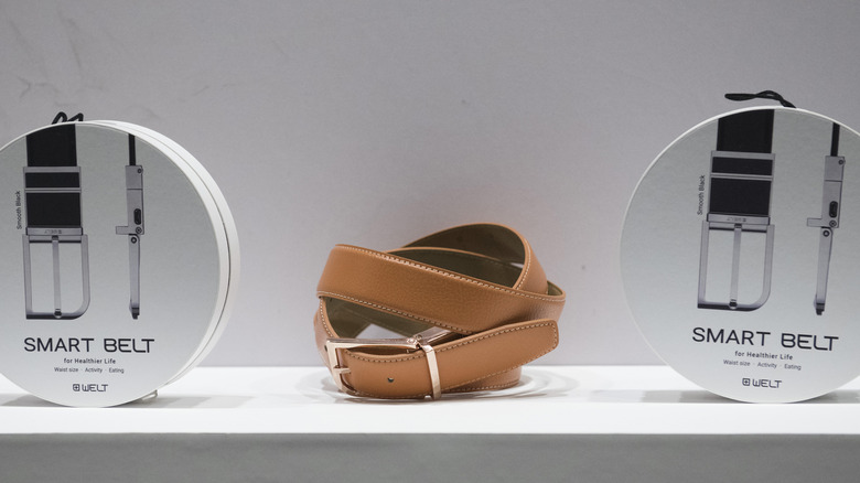 Welt smart belt display showcase