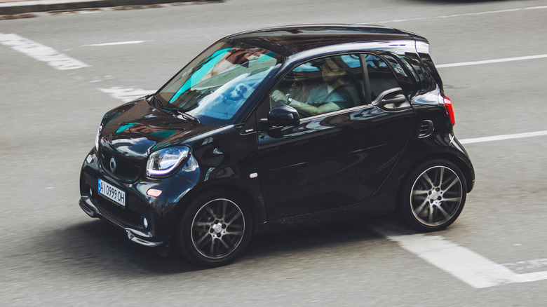 Smart Fortwo Brabus in the city