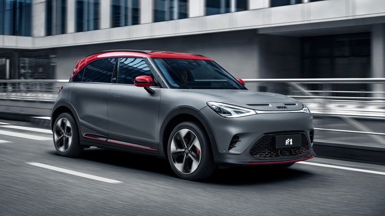 Smart #1 Brabus at speed