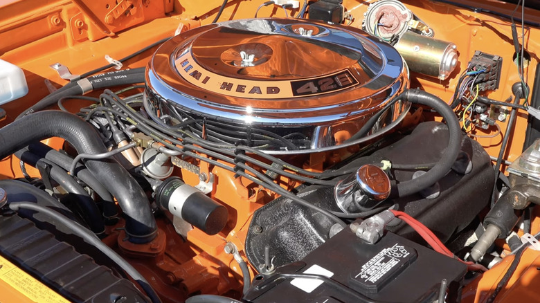 1969 Charger 500 HEMI engine