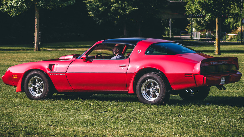 A Red 1979 Trans Am