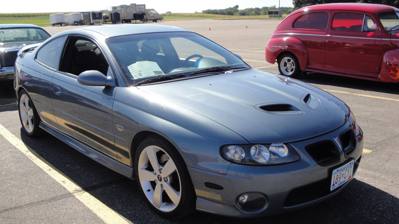 A gray 2005 GTO