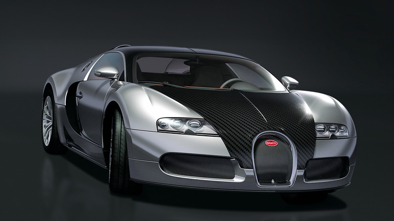 Bugatti Veyron Pur Sang rendering