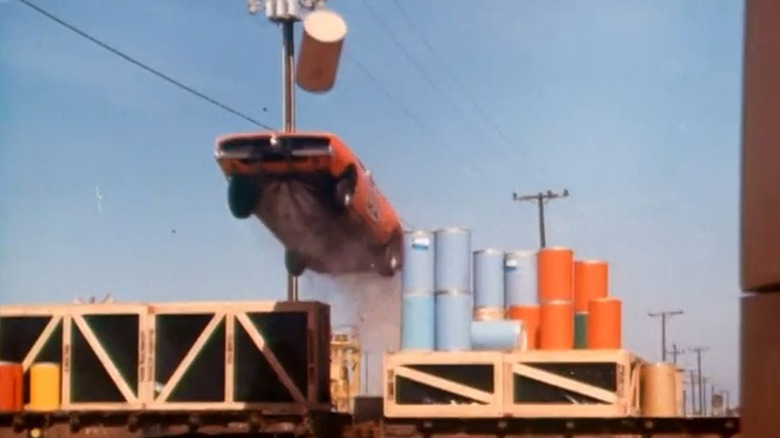 General Lee makes a jump