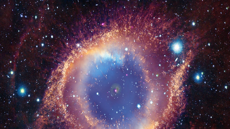 X-ray, Optical, Infrared, and Ultraviolet Images of WD 2226-210 in the Helix Nebula