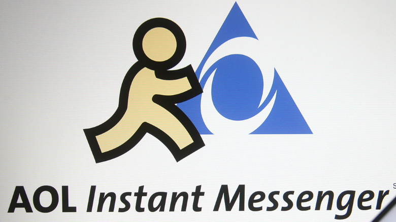 The AOL Instant Messenger Logo