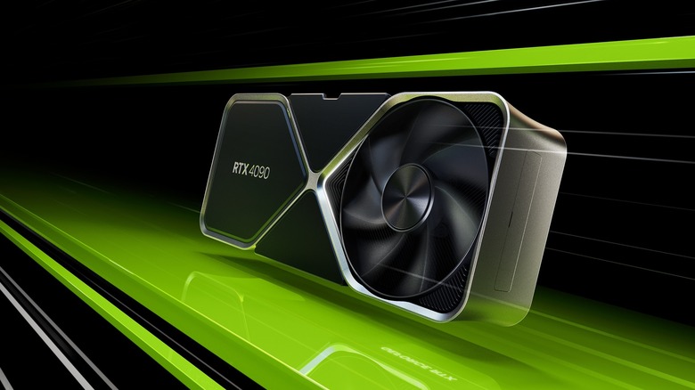 GeForce 4090 render