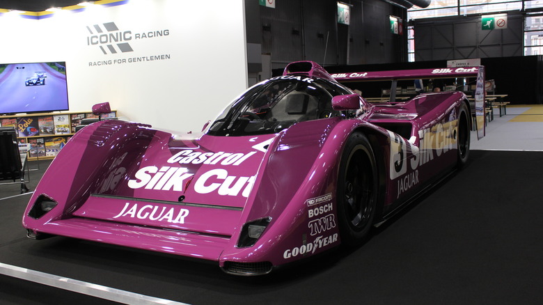 xjr-14 jaguar mazda porsche race car