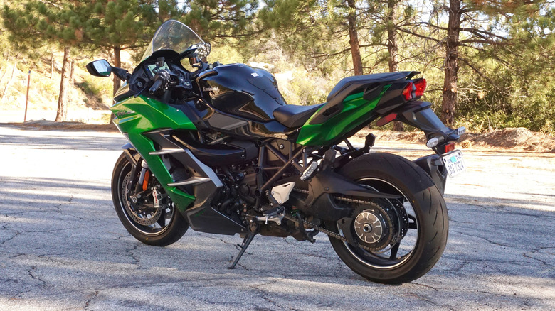 Kawasaki Ninja H2 SX rear 3/4