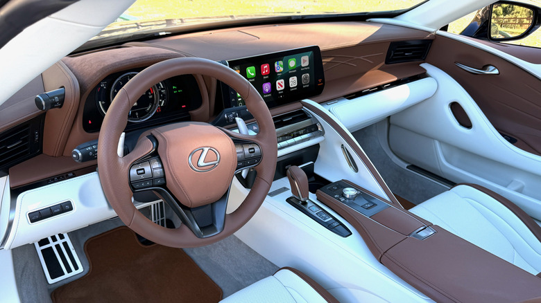 2026 Lexus LC 500 Convertible Inspiration Series Interior