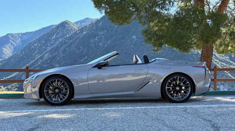 2026 Lexus LC 500 Convertible Inspiration Series profile
