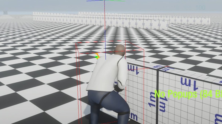 GTA 6 test character crouching