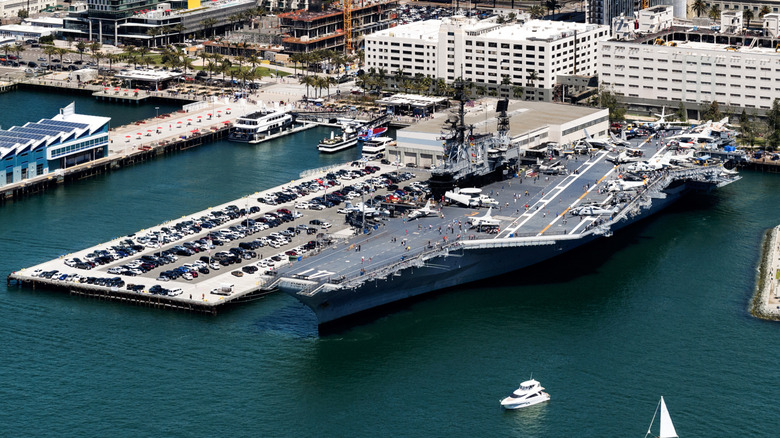 USS Midway Museum in San Diego, California