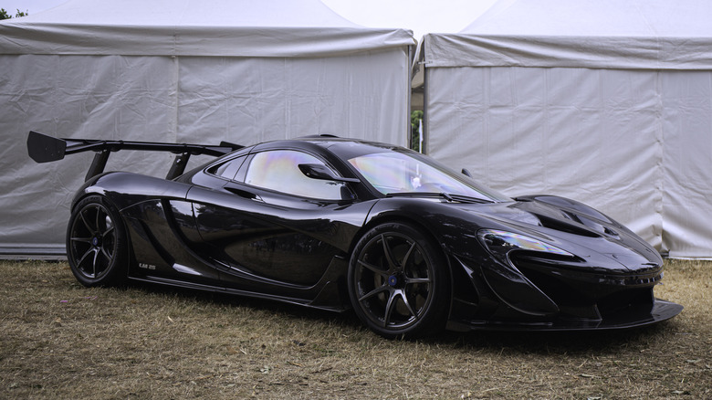 McLaren P1 parked