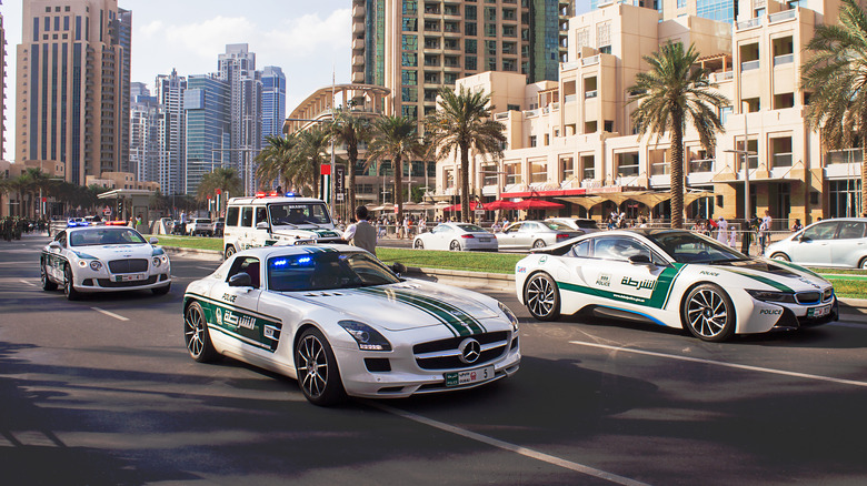 Dubai Police Cars