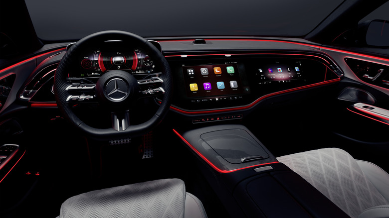mercedes e class interior