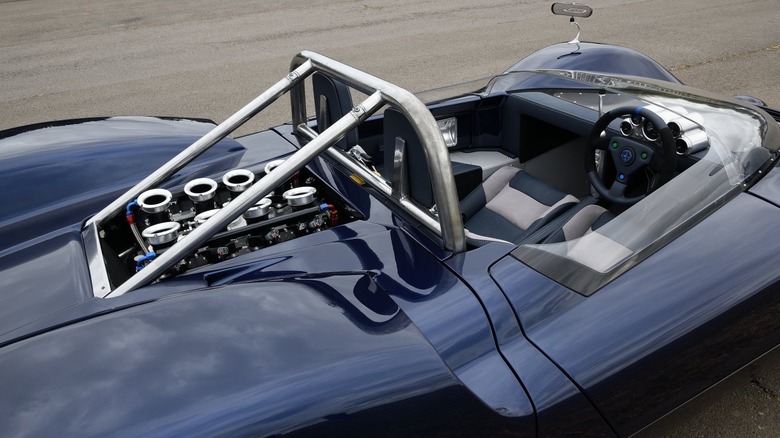 Nichols N1A interior and engine bay