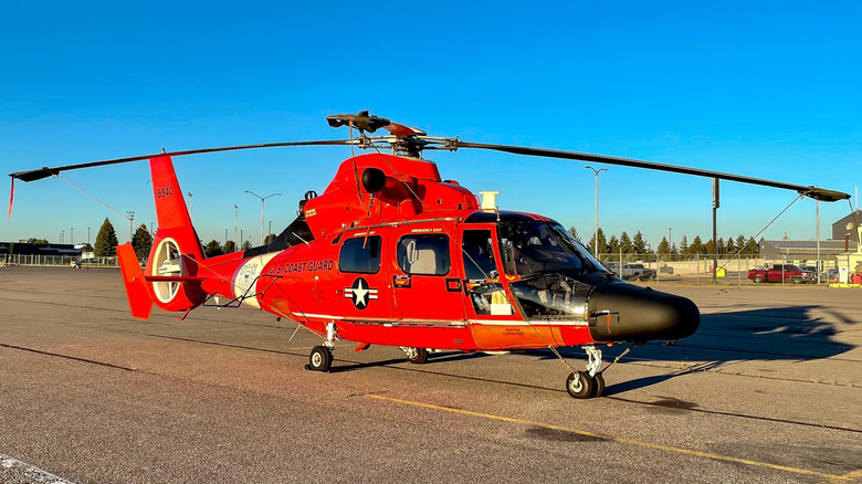 m-65 dolphine eurocopter helicopter coast guard