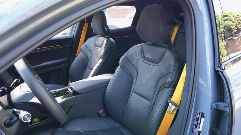 2025 Polestar 3 front seats