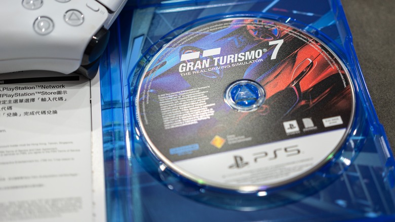 PS5 Gran Turismo 7 disc
