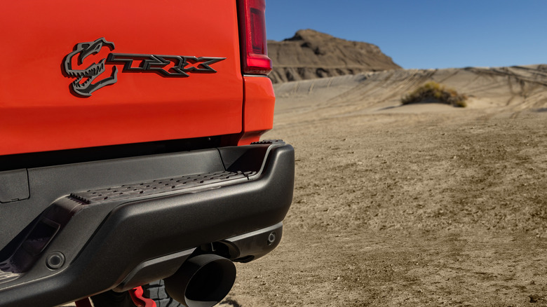 2027 Ram 1500 SRT TRX badging