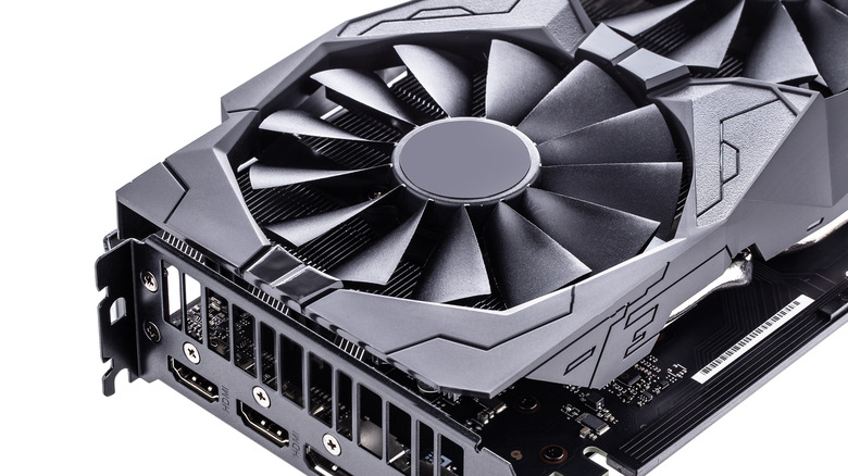 Graphics card fans