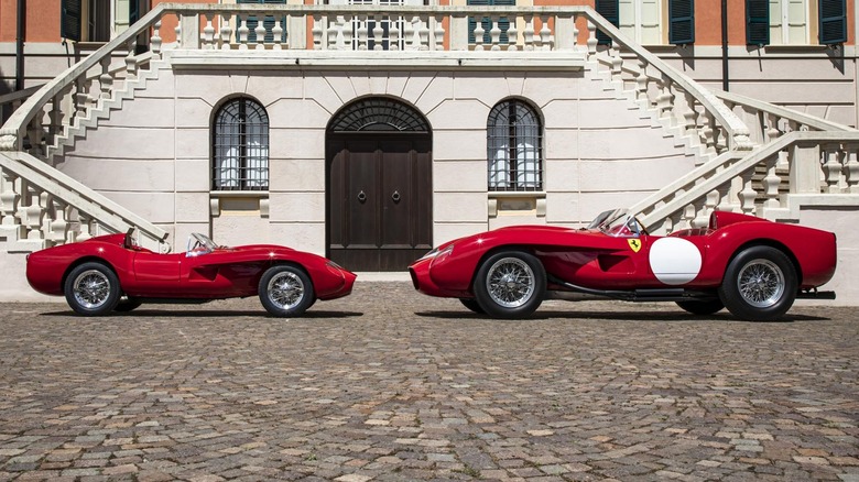 Ferrari Testa Rossa J and Testa Rossa racing car