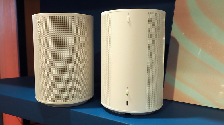 Sonos Era 100 speakers side by side