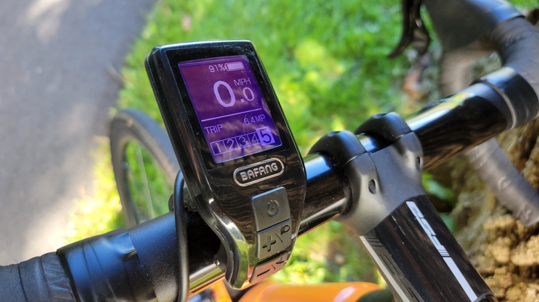 Superstrata ebike display