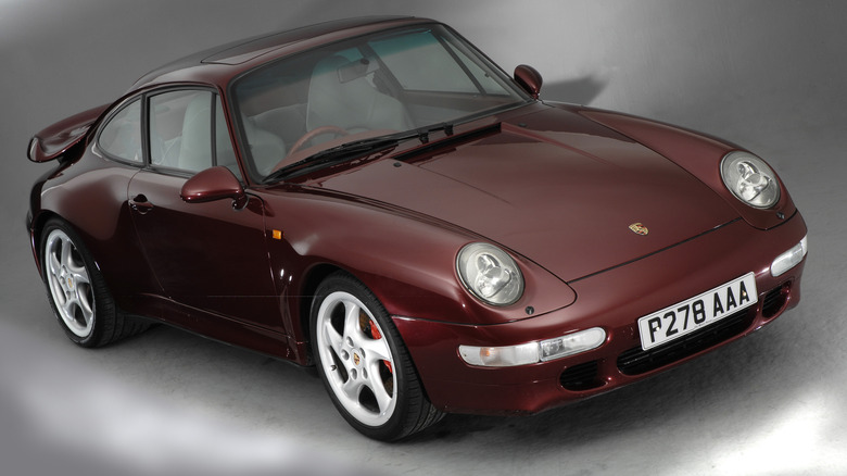 Porsche 993 Turbo studio shot