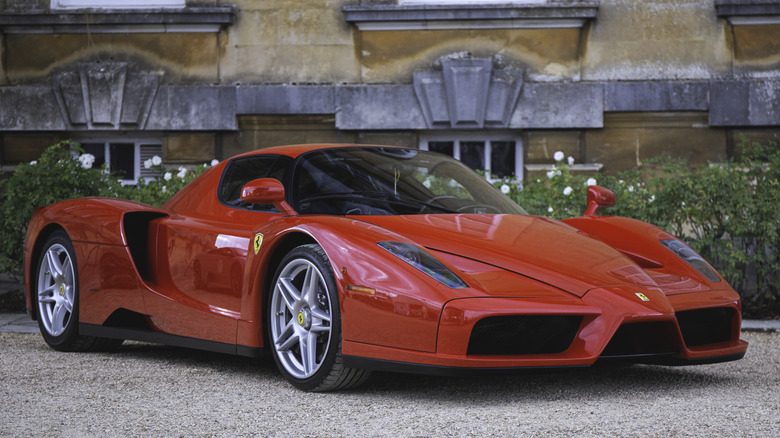 Ferrari Enzo on display