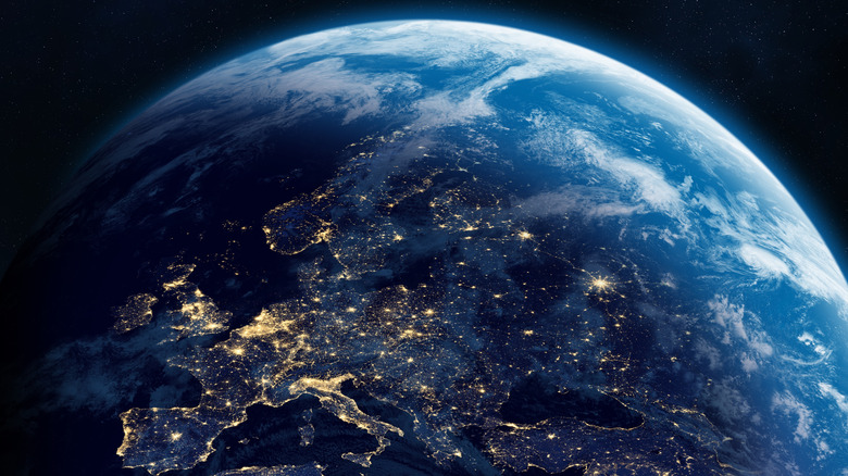 Earth seen from space