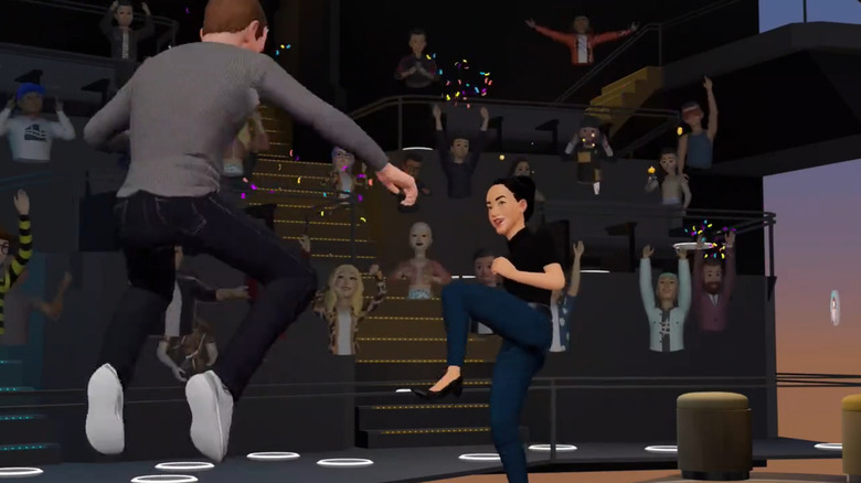 Mark Zuckerberg demoes the addition of legs to Horizon Worlds