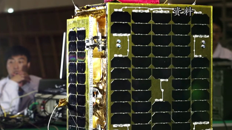 Jilin-1 satellite being tested on ground
