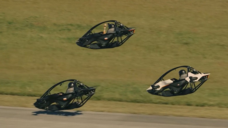 four Jetson ONEs racing