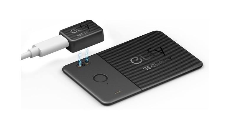 Eufy by Anker SmartTrack Card E30 with charging cable