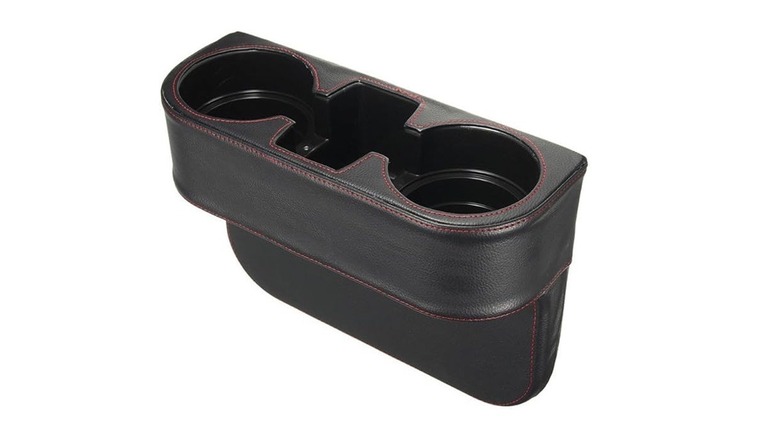 Seat organizer on white background