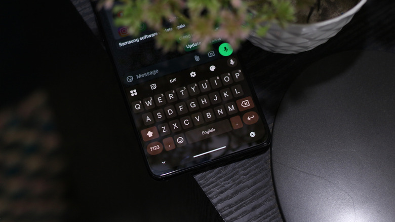 Gboard on an Android phone