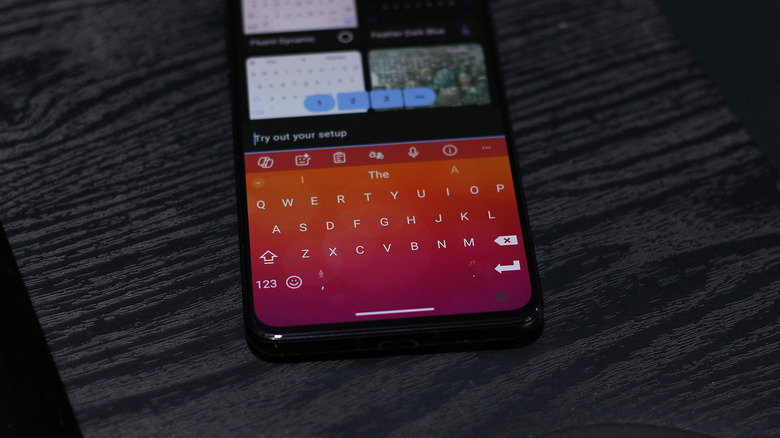 SwiftKey themes on Android