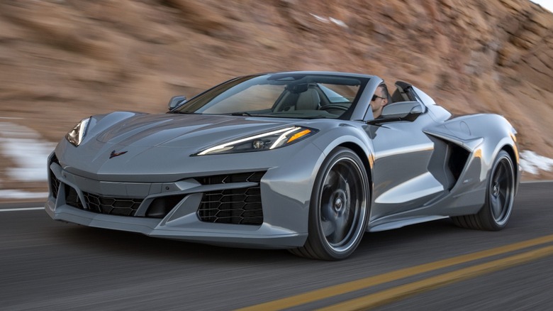 Chevrolet Corvette E-Ray Gray
