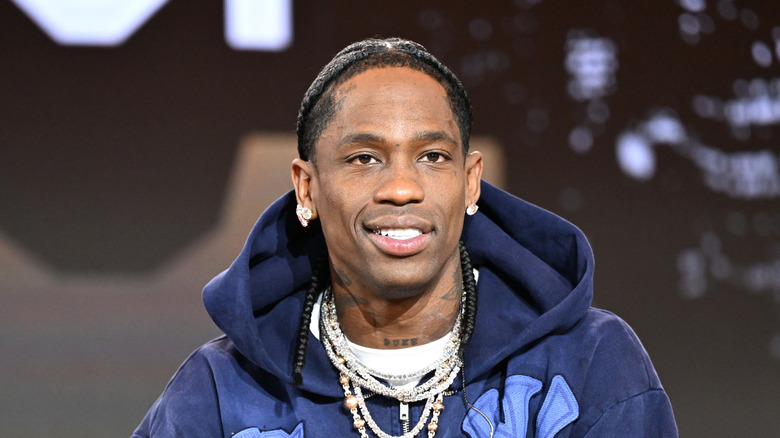 travis scott at fanatics fest nyc