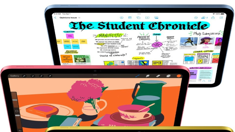 iPad 11 in multiple colors