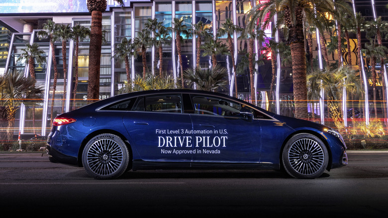 EQS Sedan with DRIVE PILOT