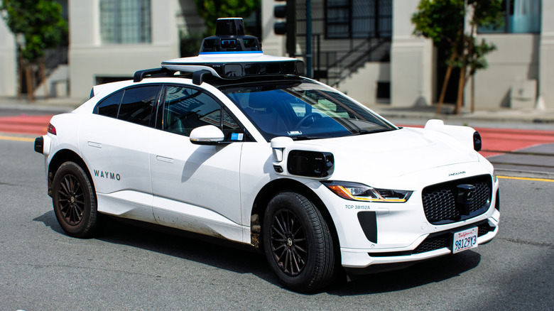 Waymo autonomous vehicle seen on California streets