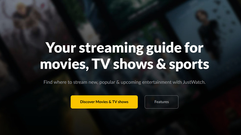 A JustWatch graphic stating Your streaming guide for movies, TV shows & sports.